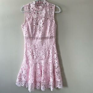 Bardot Dress, Pink, Size 8